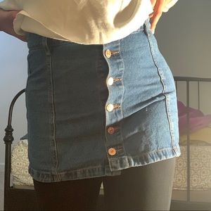 Jean Skirt